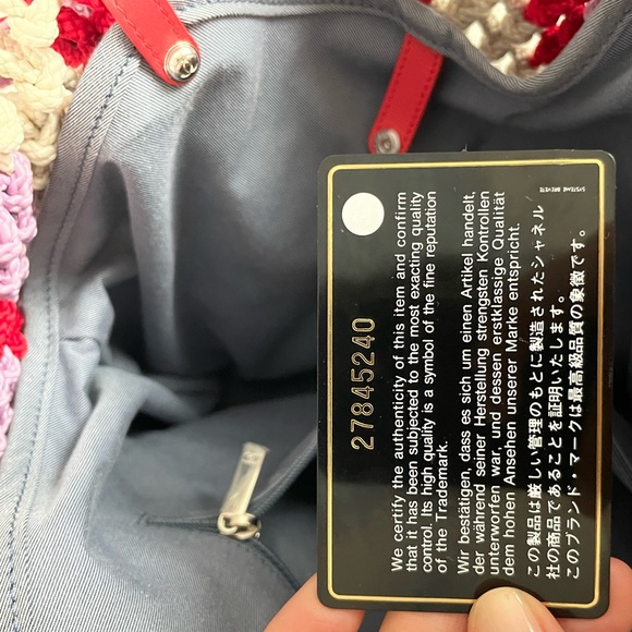 Chanel Crochet Shopping Tote with Mini Flap - Picture 10 of 16